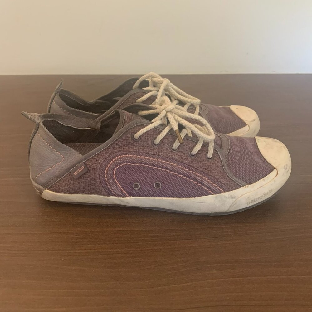 Patagonia Hemp Patrol Dark Lavender Sneakers Women's Size US 10